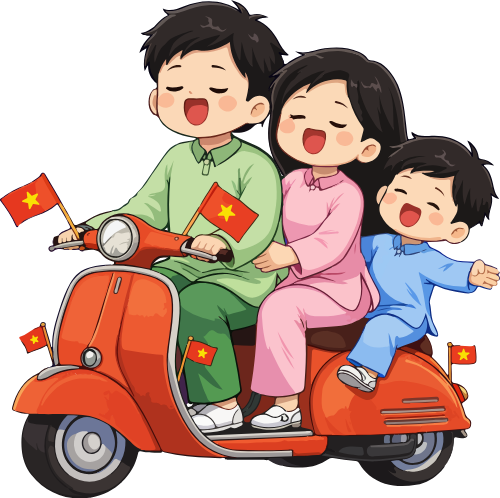 Gia đình, vui vẻ 3