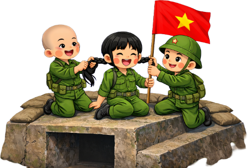Chiến sĩ, têt tóc