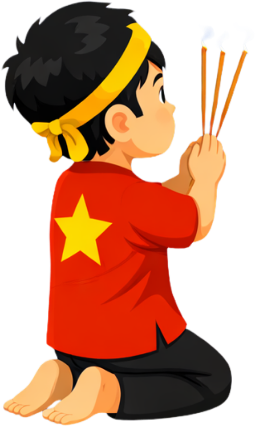 chàng trai, cúng lễ 2