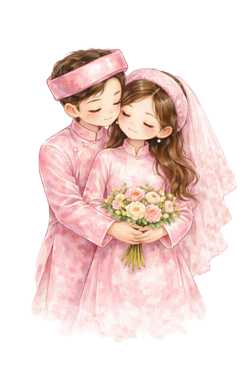 Cô dâu, chú rể, đám cưới