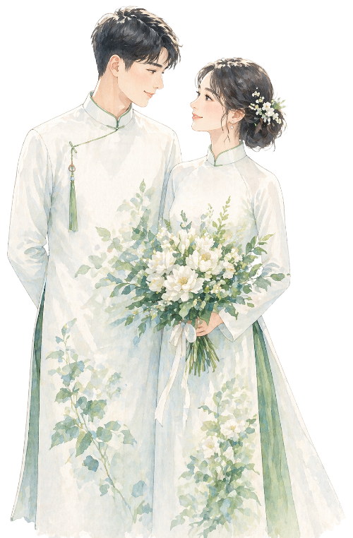 Cô dâu, chú rể, đám cưới