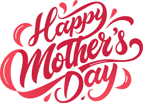 Chữ cách điệu, mother's day 3