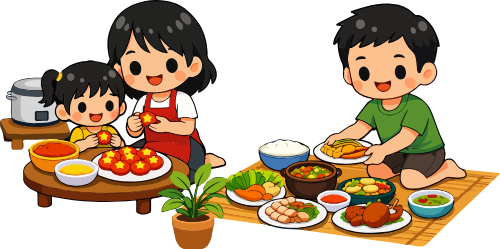 Gia đình, vui vẻ 1