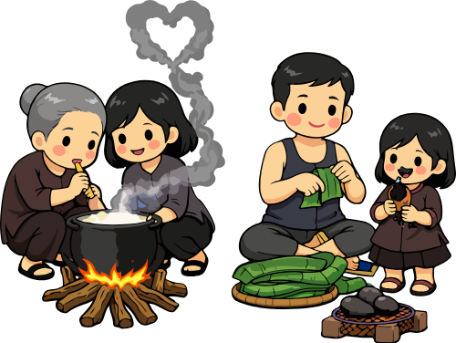 Gia đình, vui vẻ 7