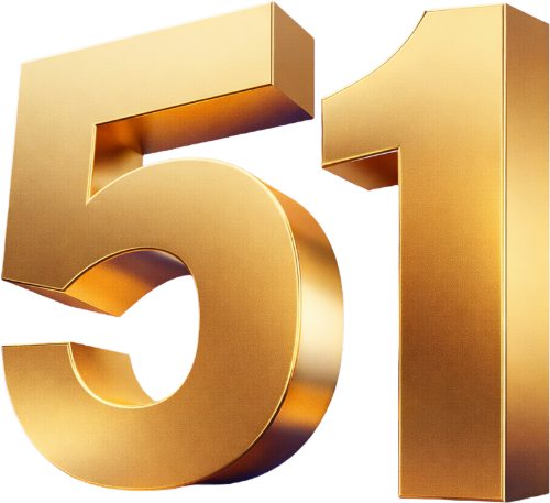 Số 51, bóng bẩy