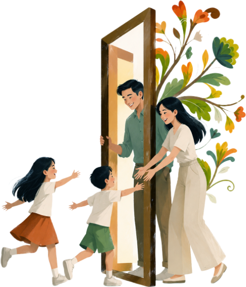 Gia đình, vui vẻ 1