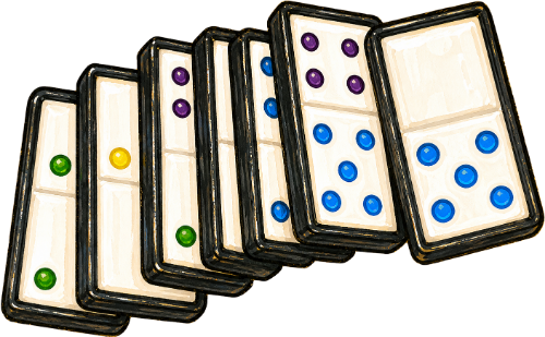Cờ domino, đồ chơi