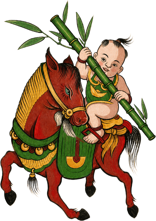 Tranh đông hồ, thánh gióng