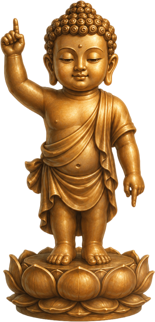 Tượng, bé Siddhartha Gautama