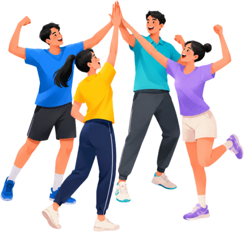 Team building, vui vẻ