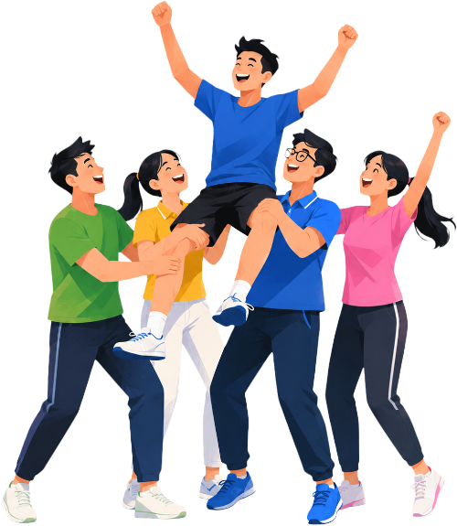 Team building, vui vẻ 4