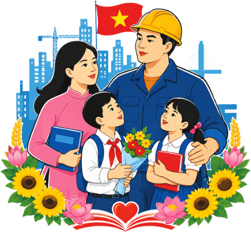 Gia đình, vui vẻ 5