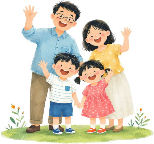 Gia đình, vui vẻ 7