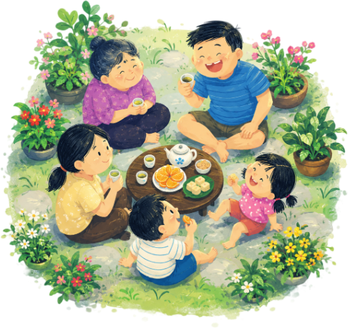 Gia đình, vui vẻ 1