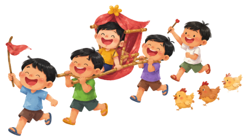 Nhóm trẻ, vui vẻ 5