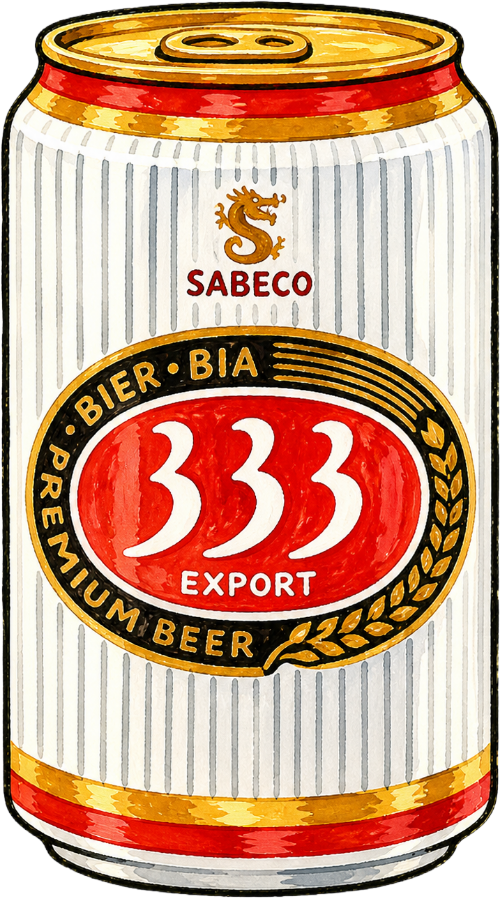 Bia 333, đồ uống