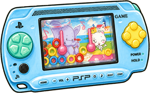 Máy chơi game, đồ chơi
