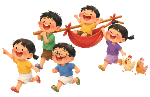 Nhóm trẻ, vui vẻ 6