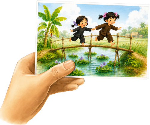 Vui chơi, về quê
