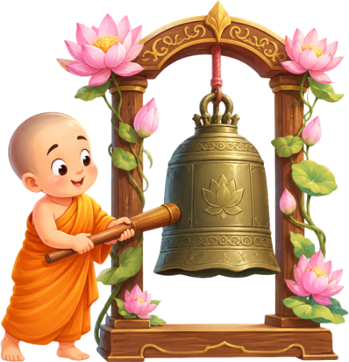 Sư thầy, gõ chuông
