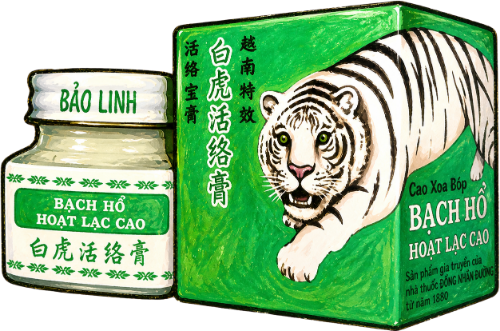 Dầu bạch hổ, dược phẩm