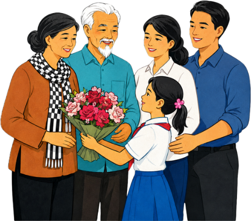 Gia đình, vui vẻ 1