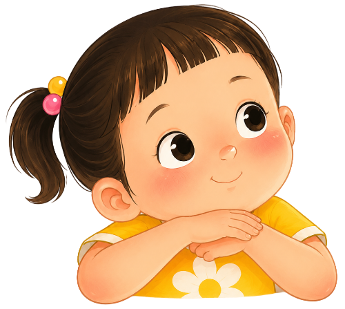 Cô bé, vui vẻ 5