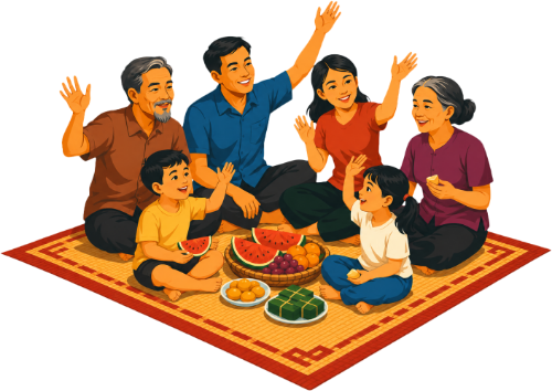Gia đình, vui vẻ 7