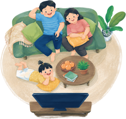 Gia đình, vui vẻ 6