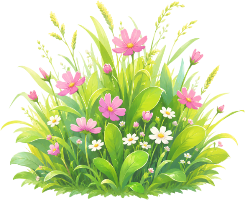 Bụi cỏ, bụi hoa 7