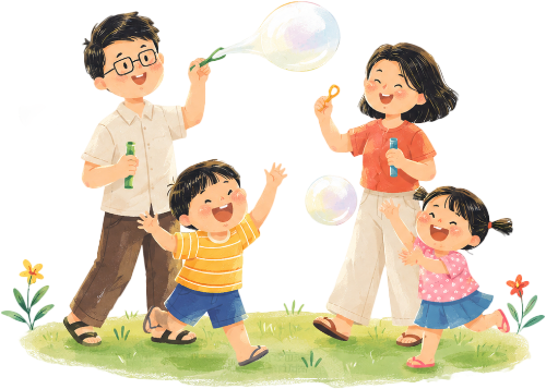 Gia đình, vui vẻ 6