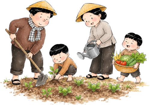 Gia đình, vui vẻ 3