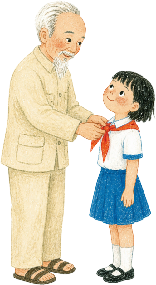Chủ tịch Hồ Chí Minh, trẻ em, vui vẻ 9