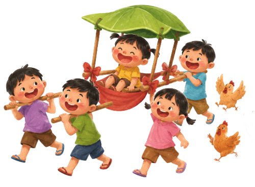Nhóm trẻ, vui vẻ 1