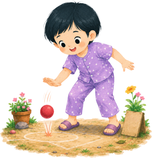 Cô bé, chơi trò chơi 2