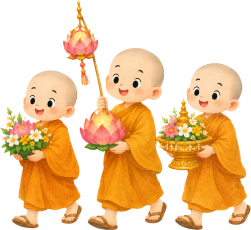 Sư thầy, bê hoa