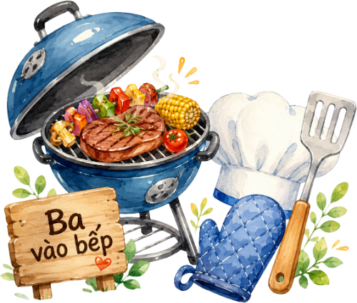 Quà tặng bố, dụng cụ nấu ăn