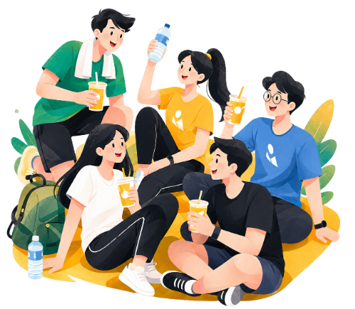 Team building, vui vẻ 8