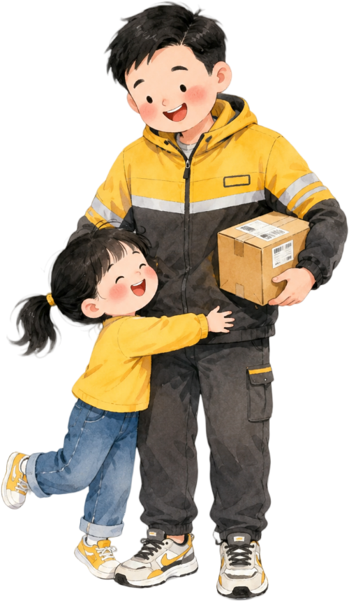 Bố và con, vui vẻ 8