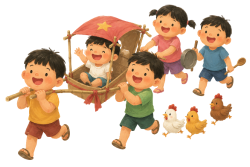 Nhóm trẻ, vui vẻ 7