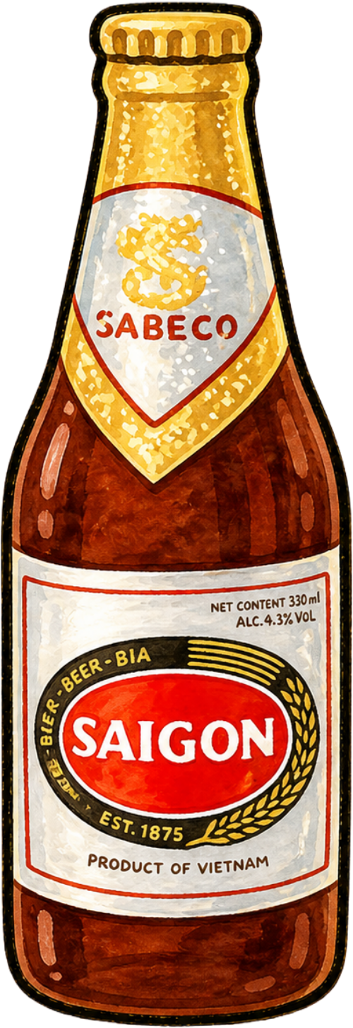 Bia sài gòn, đồ uống 9