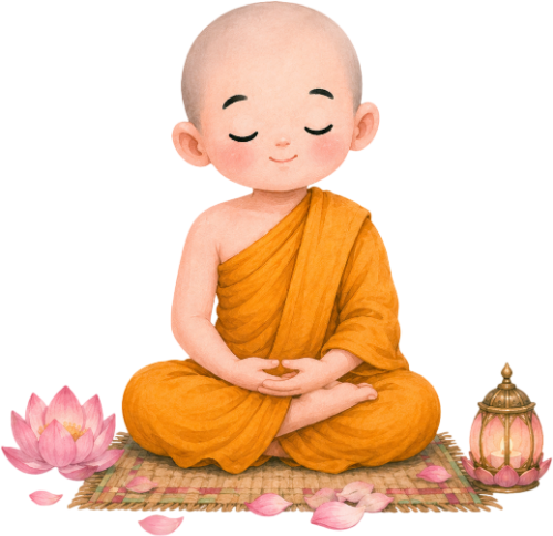 Sư thầy, ngồi thiền