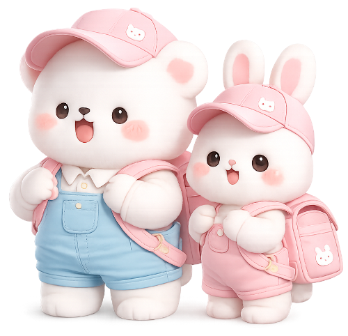 Con thỏ, con gấu
