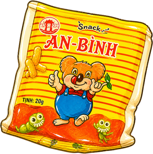 Mì tôm trẻ em, ăn vặt 4