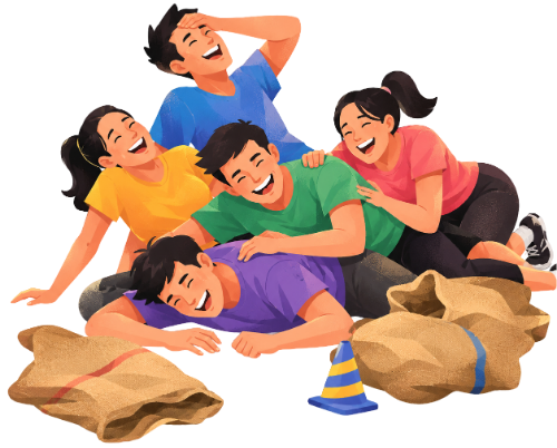 Team building, vui vẻ
