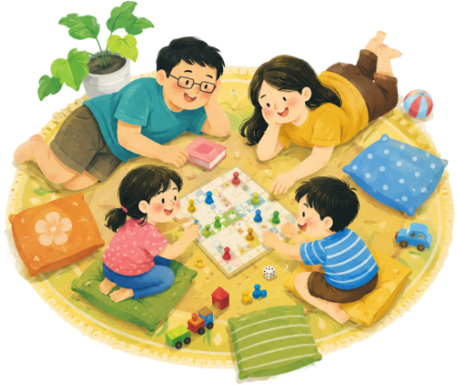 Gia đình, vui vẻ 5