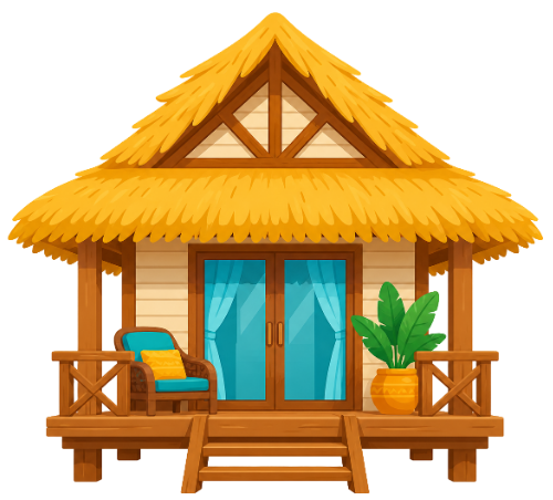 Nhà nghỉ, nhà rơm 1