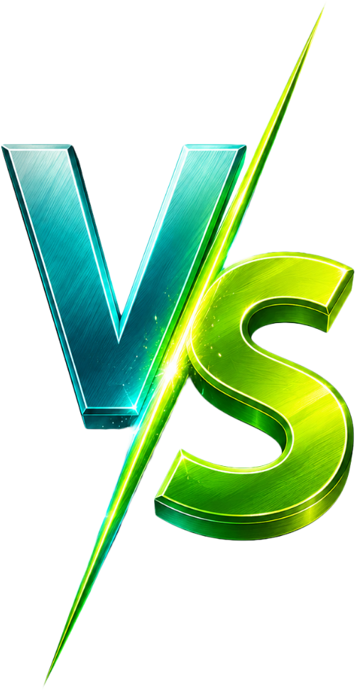 Chữ vs, bóng bẩy