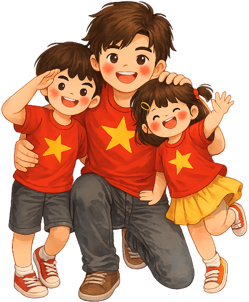Gia đình, family, Việt Nam, 2/9, độc lập, Quốc Khánh, lễ hội, 30/4, 1/5, kỉ niệm, giải phóng 7