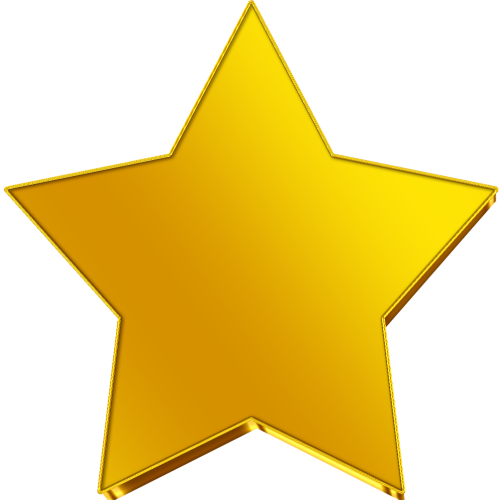 Ngôi sao, ngôi sao vàng, star, gradient 7